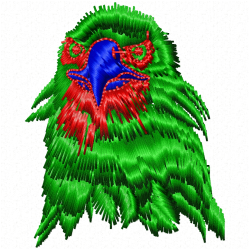 Eagle And Falcon Embroidery Design 11